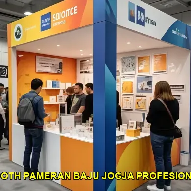 booth pameran baju jogja profesional